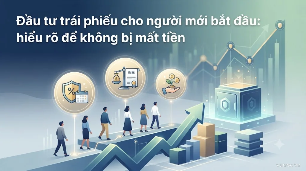 Biểu đồ trái phiếu và lãi suất minh họa cho đầu tư thu nhập cố định
